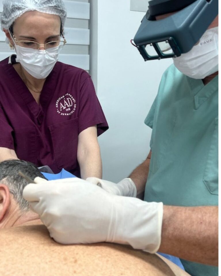 foto de câncer de pele cirurgião especialista dr tovo luis fernando tovo